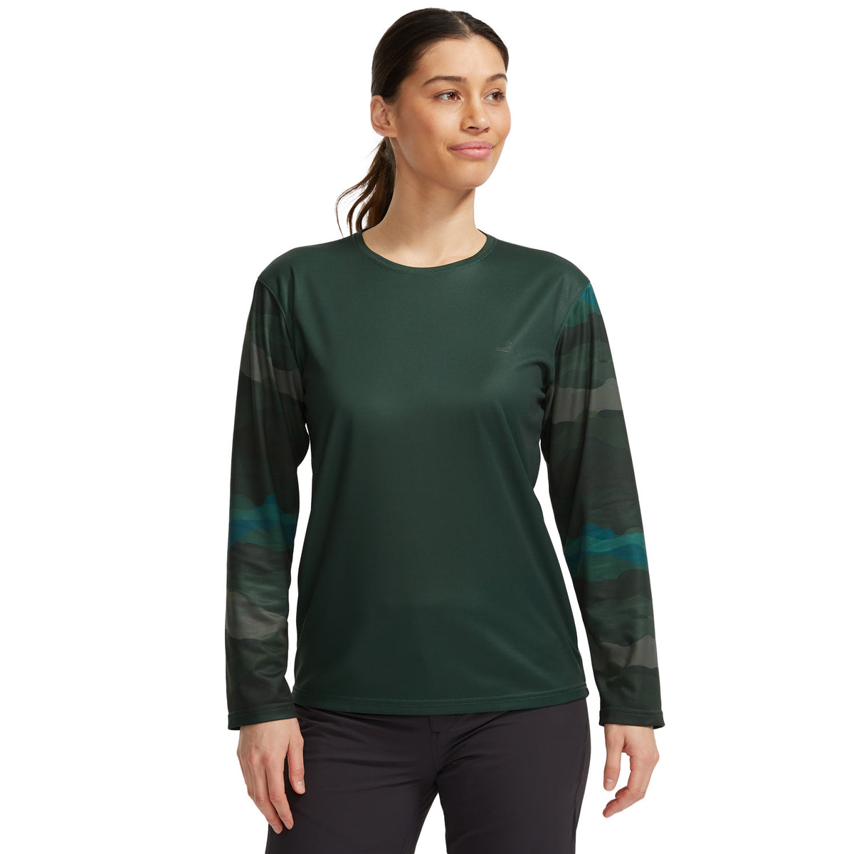 evo Long-Sleeve Bike Jersey - Women's Green