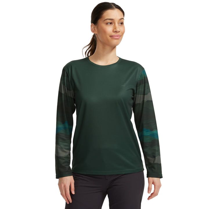 evo Long-Sleeve Bike Jersey - Women's Green