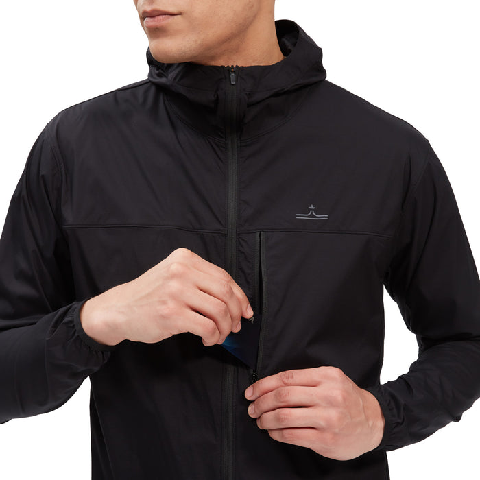 evo Agility Wind Breaker Jacket - Men's Black