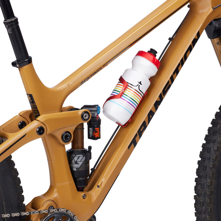 evo Side Loader Water Bottle Cage Red