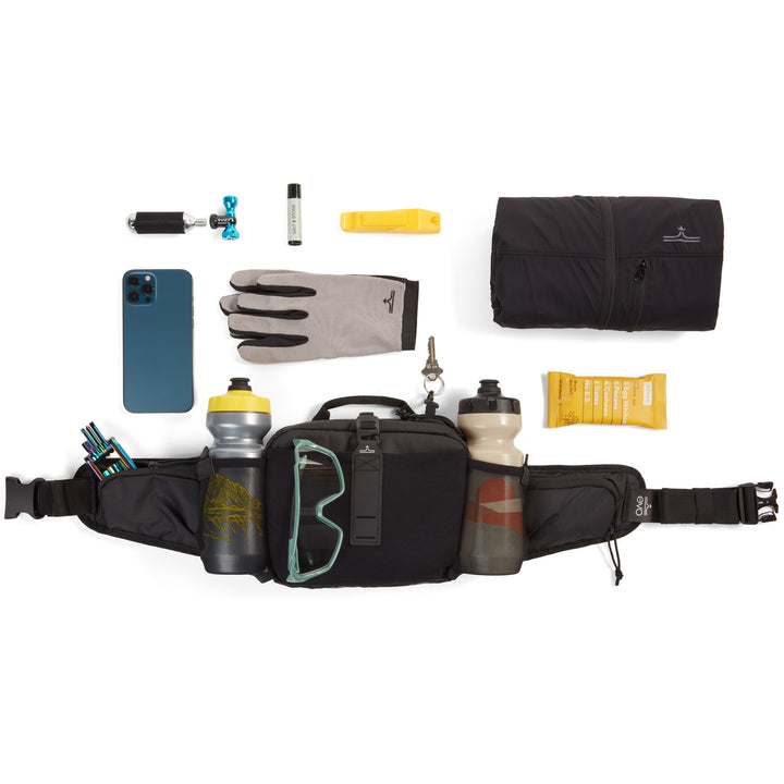 evo Enduro Hip Pack Black
