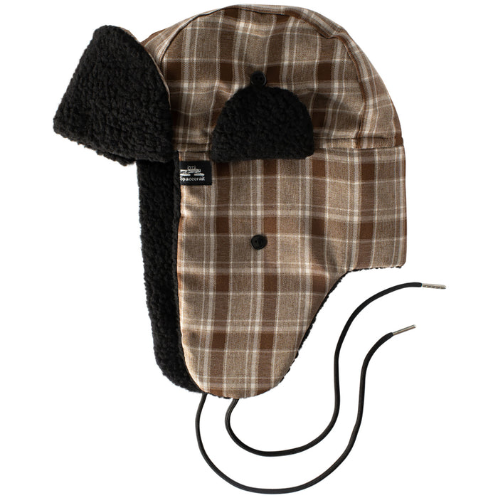 Spacecraft Trapper Beanie Black