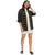 evo Sound Flannel - Women's Midnight/Burnt Olive Plaid