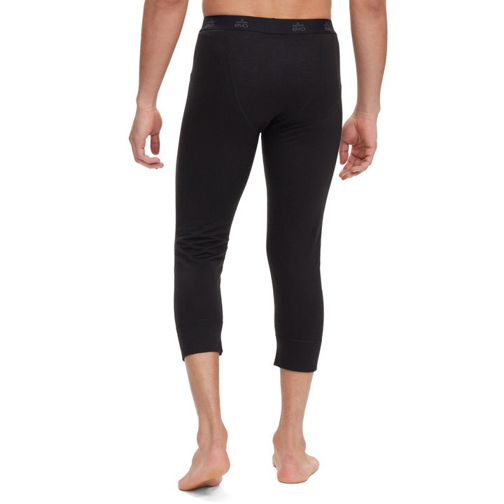 evo Ridgetop Merino Wool Midweight 3/4 Pants Black