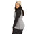 evo Ridgetop Merino Wool Midweight High Neck Top - Women's Heather Grey/Black