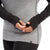 evo Ridgetop Merino Wool Midweight High Neck Top - Women's Heather Grey/Black