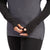 evo Ridgetop Merino Wool Midweight High Neck Top - Women's Charcoal Heather/Black