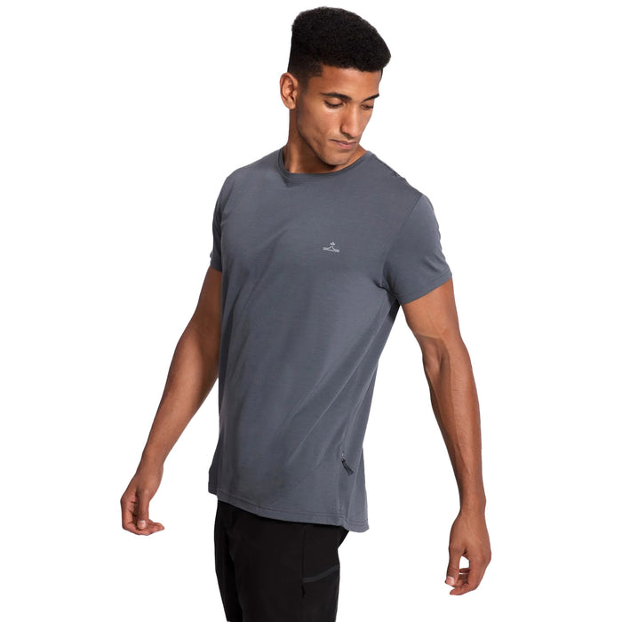 evo S/S Merino Bike Jersey Charcoal Grey