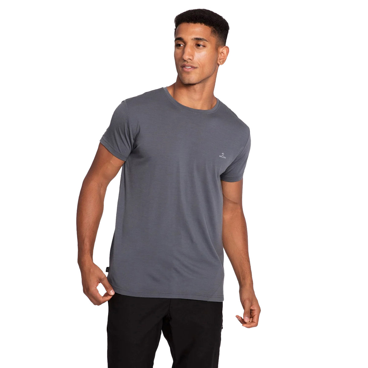 evo S/S Merino Bike Jersey Charcoal Grey