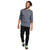 evo 3/4 Length Merino Bike Jersey Charcoal Grey
