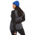 evo Ridgetop Merino Wool Midweight High Neck Top - Women's Charcoal Heather/Black