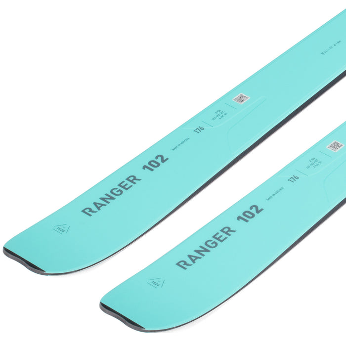 Fischer Ranger 102 Skis 2024 Celeste Green