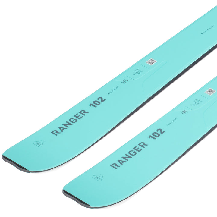 Fischer Ranger 102 Skis 2024 Celeste Green