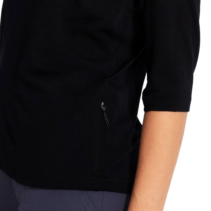 evo 3/4 Length Merino Bike Jersey - Women's Black