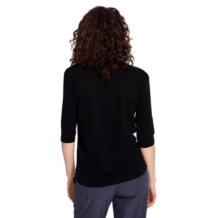 evo 3/4 Length Merino Bike Jersey - Women's Black
