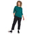 evo 3/4 Length Merino Bike Jersey - Women's Deep Jade
