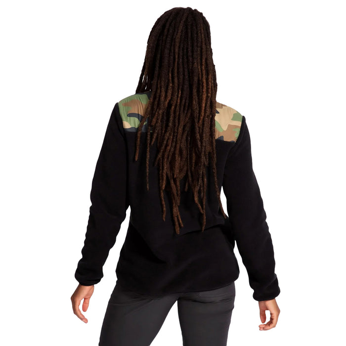 evo Ballard Fleece Jacket - Women's Black/Camo