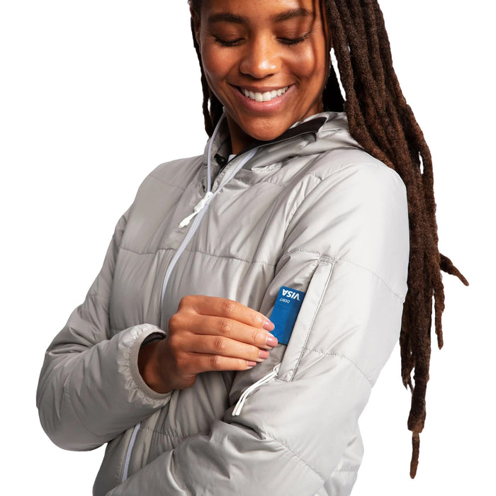 evo Ballard Hooded Insulator Jacket - Women's Grey