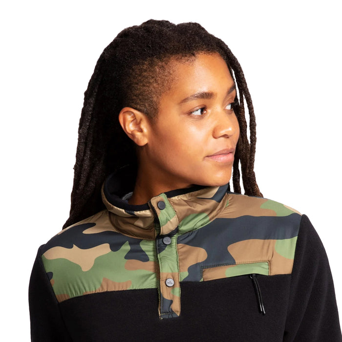 evo Ballard Fleece Jacket - Women's Black/Camo