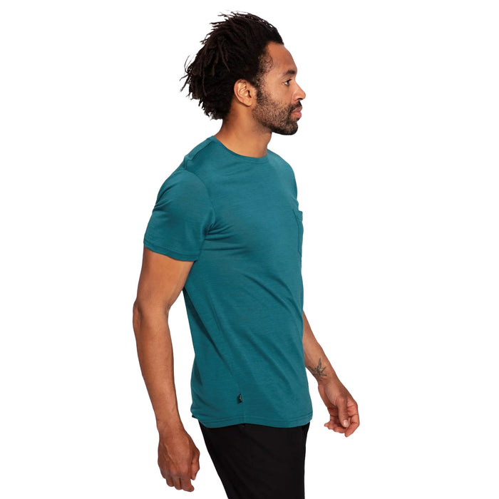 evo Tech Pocket T-Shirt Off-Blue