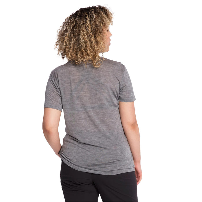 evo Tech Pocket T-Shirt - Women's Heather Grey