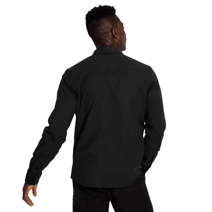 evo Heavyweight Stretch Flannel Shirt - Men's Black
