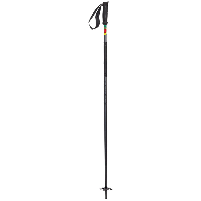 evo Enduro Ski Poles 2025 Black Gloss