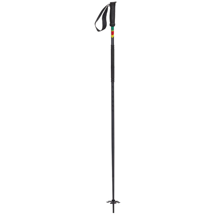evo Enduro Ski Poles 2025 Black Gloss