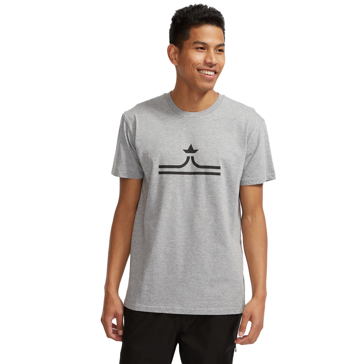 evo Crown T-Shirt - Men's Athletic Heather