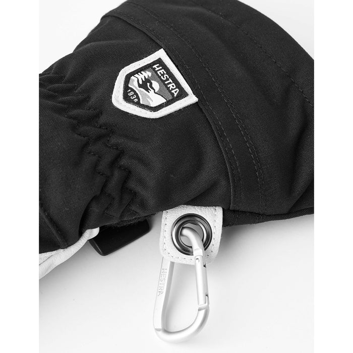 Hestra Heli Mittens - Women's Black/Off White