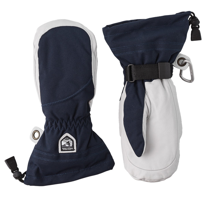 Hestra Heli Mittens - Women's Navy/Off White