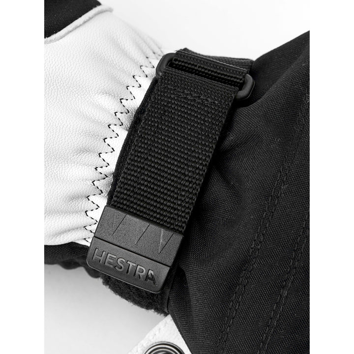 Hestra Army Leather Heli Ski Mittens Black