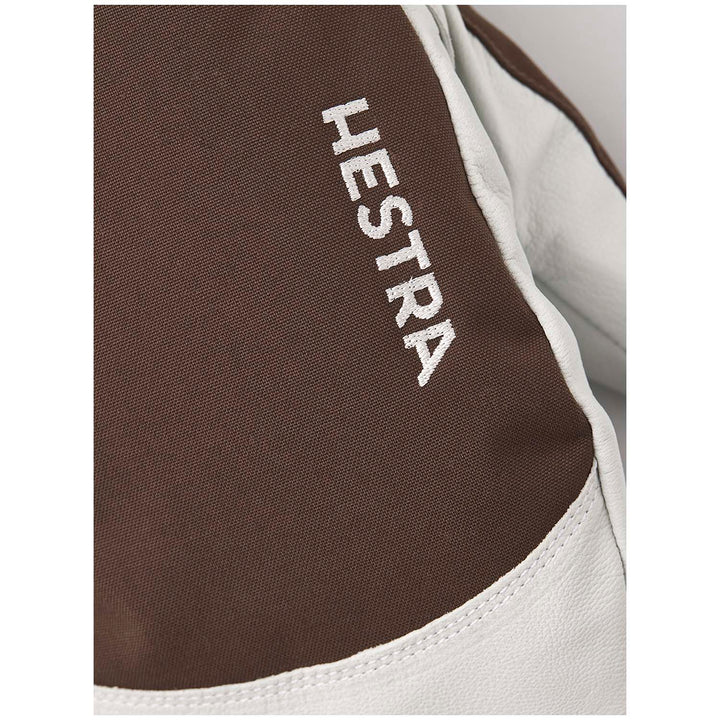 Hestra Army Leather Heli Ski Mittens Espresso