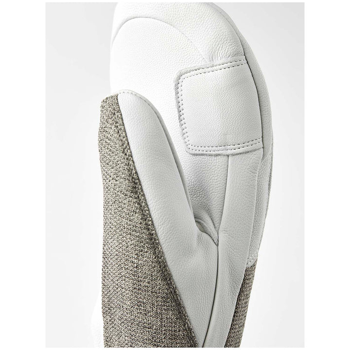Hestra Army Leather Patrol Mittens - Women's Light Grey