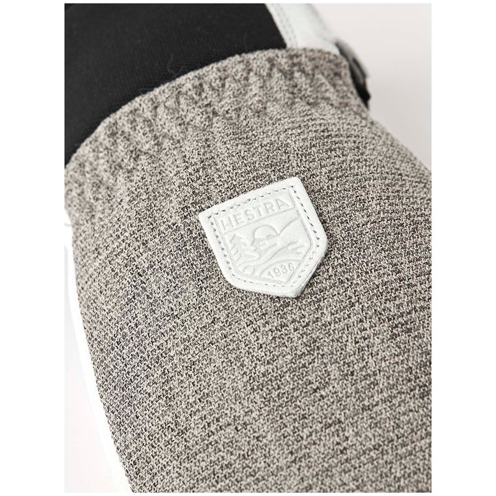 Hestra Army Leather Patrol Mittens - Women's Light Grey
