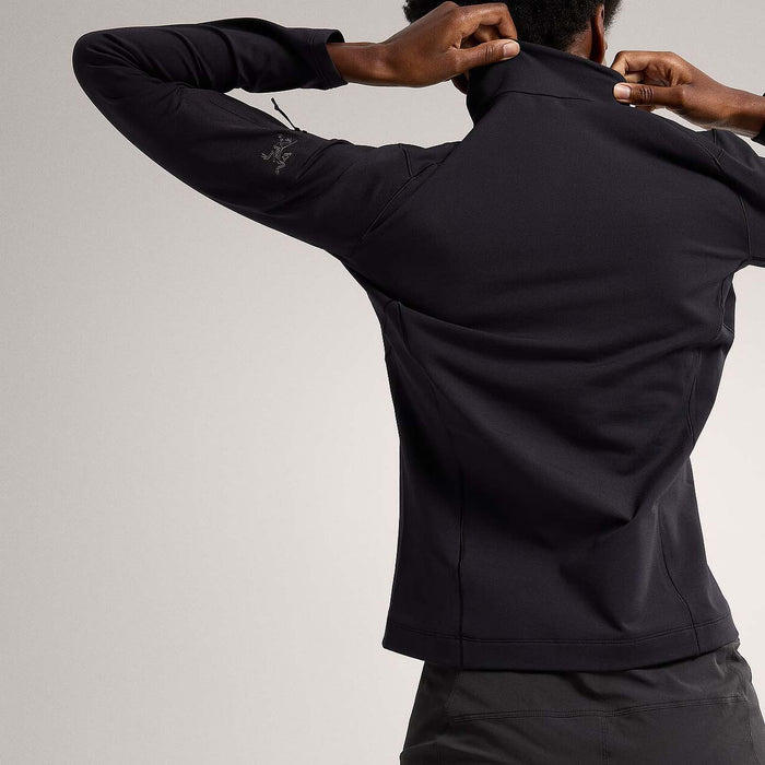 Arc'teryx Rho LT Zip Neck Top - Women's Black