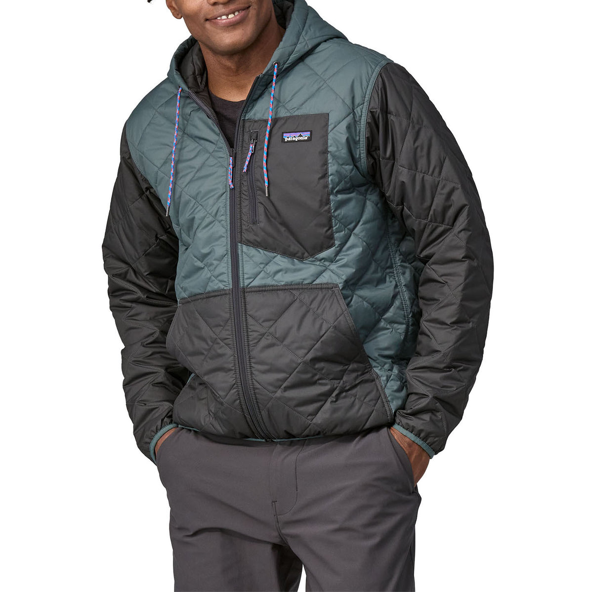 Patagonia Diamond Quilted Bomber Hoodie - Men