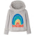 Patagonia Capilene Silkweight Hoodie - Toddlers' Rainbow Wave/Tailored Grey