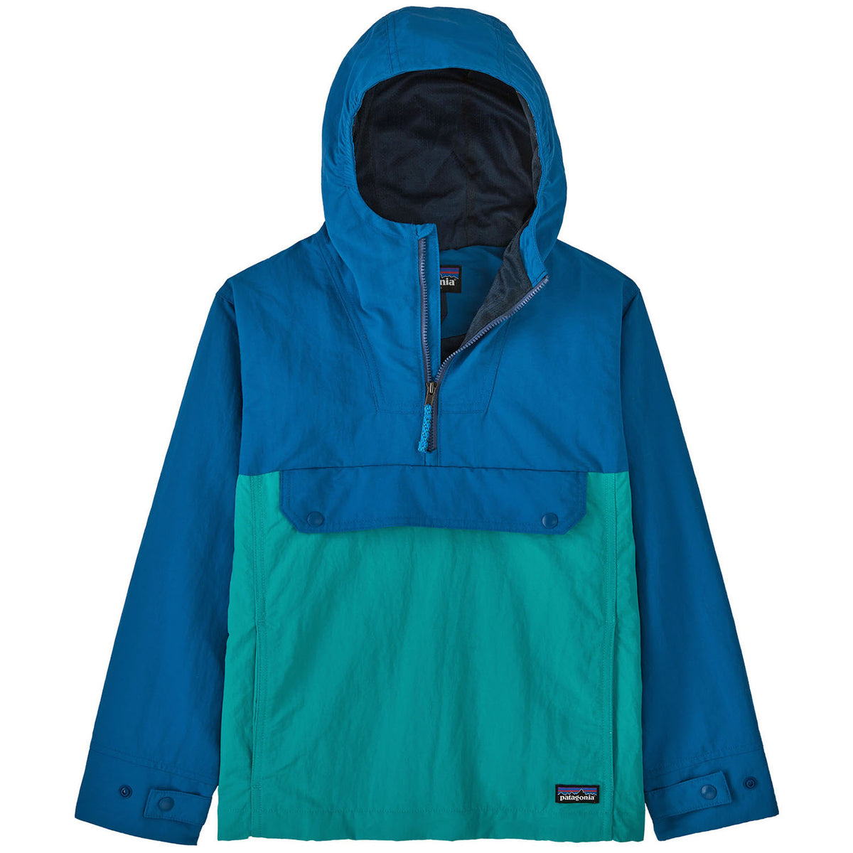 Patagonia Isthmus Anorak Jacket - Kids' Subtidal Blue