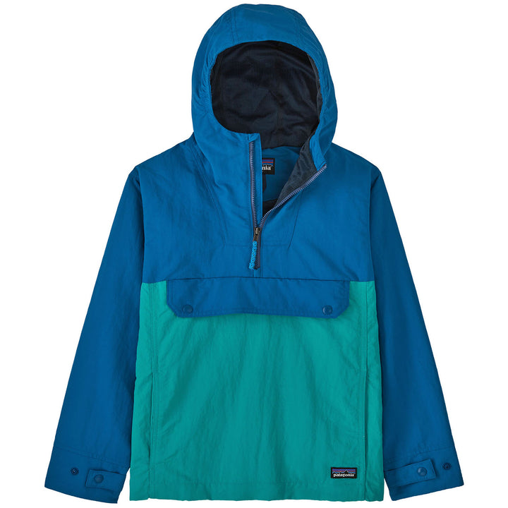 Patagonia Isthmus Anorak Jacket - Kids' Subtidal Blue
