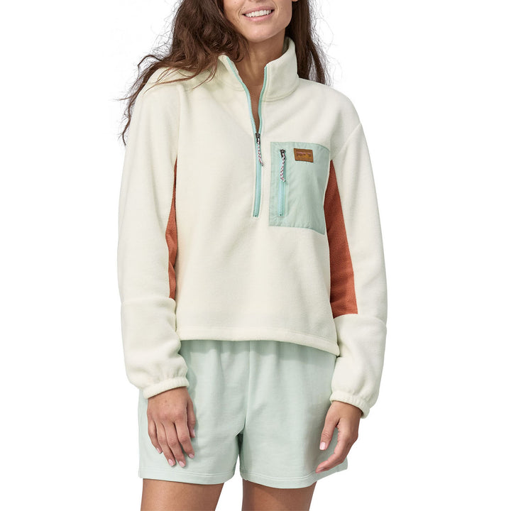 Patagonia Microdini 1/2 Zip Pullover - Women's Birch White