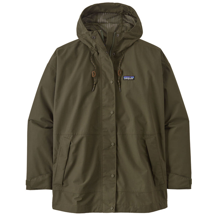 Patagonia Outdoor Everyday Rain Jacket - Women's Basin Green