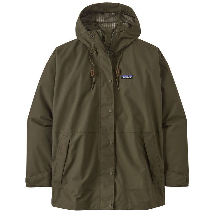 Patagonia Outdoor Everyday Rain Jacket - Women's Basin Green