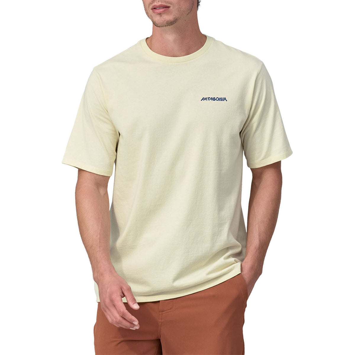 Patagonia Sunrise Rollers Responsibili T-Shirt - Men's Birch White