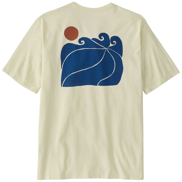 Patagonia Sunrise Rollers Responsibili T-Shirt - Men's Birch White