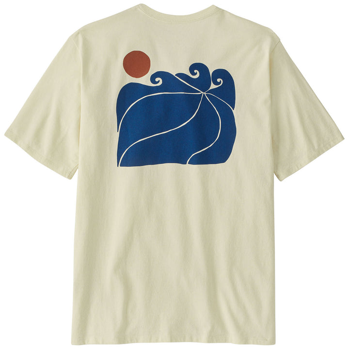 Patagonia Sunrise Rollers Responsibili T-Shirt - Men's Birch White