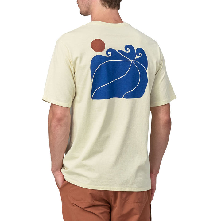 Patagonia Sunrise Rollers Responsibili T-Shirt - Men's Birch White