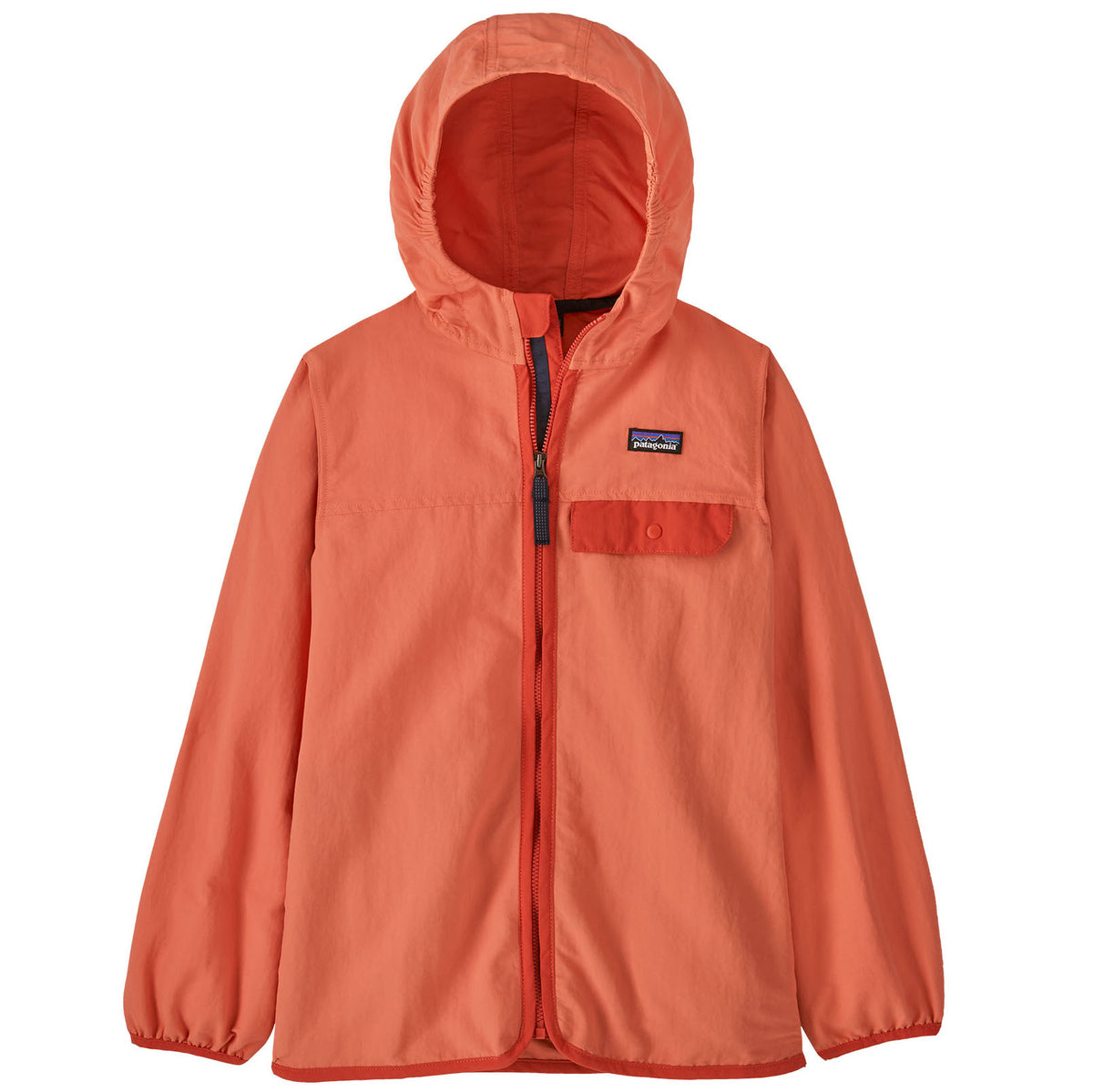 Patagonia Baggies Jacket - Kids' Coho Coral/Pimento Red