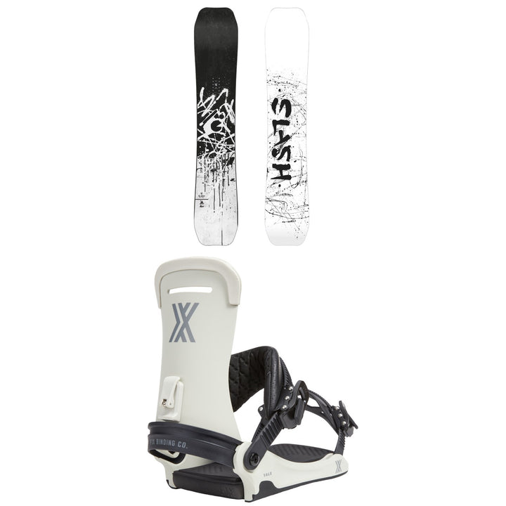 Slash ATV Snowboard + Fix Yale LTD Snowboard Bindings 2024