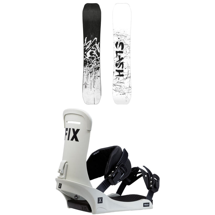 Slash ATV Snowboard + Fix Truce Snowboard Bindings 2024